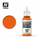 Краска Vallejo Model Color - Orange Fluorescent